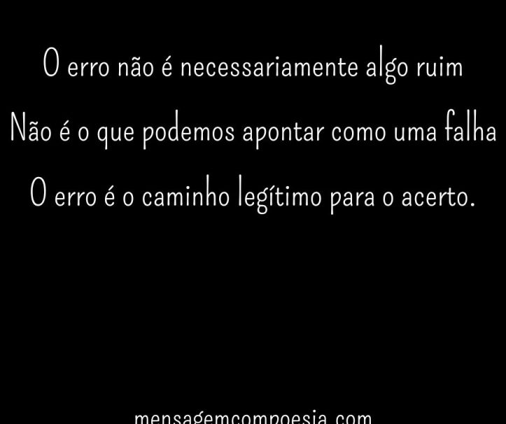 caminho para o acerto