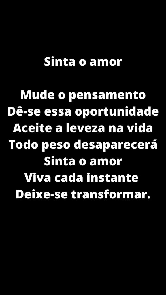 Sinta o amor 