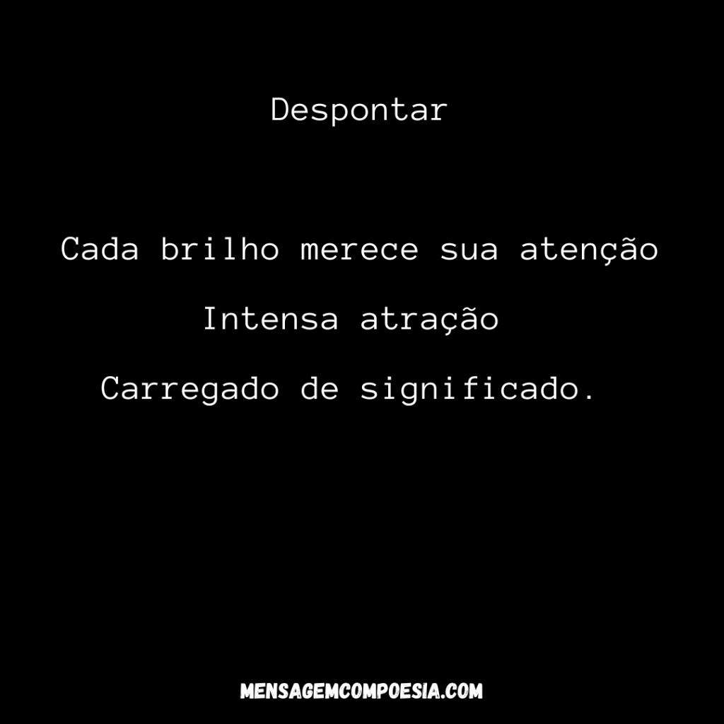 Despontar